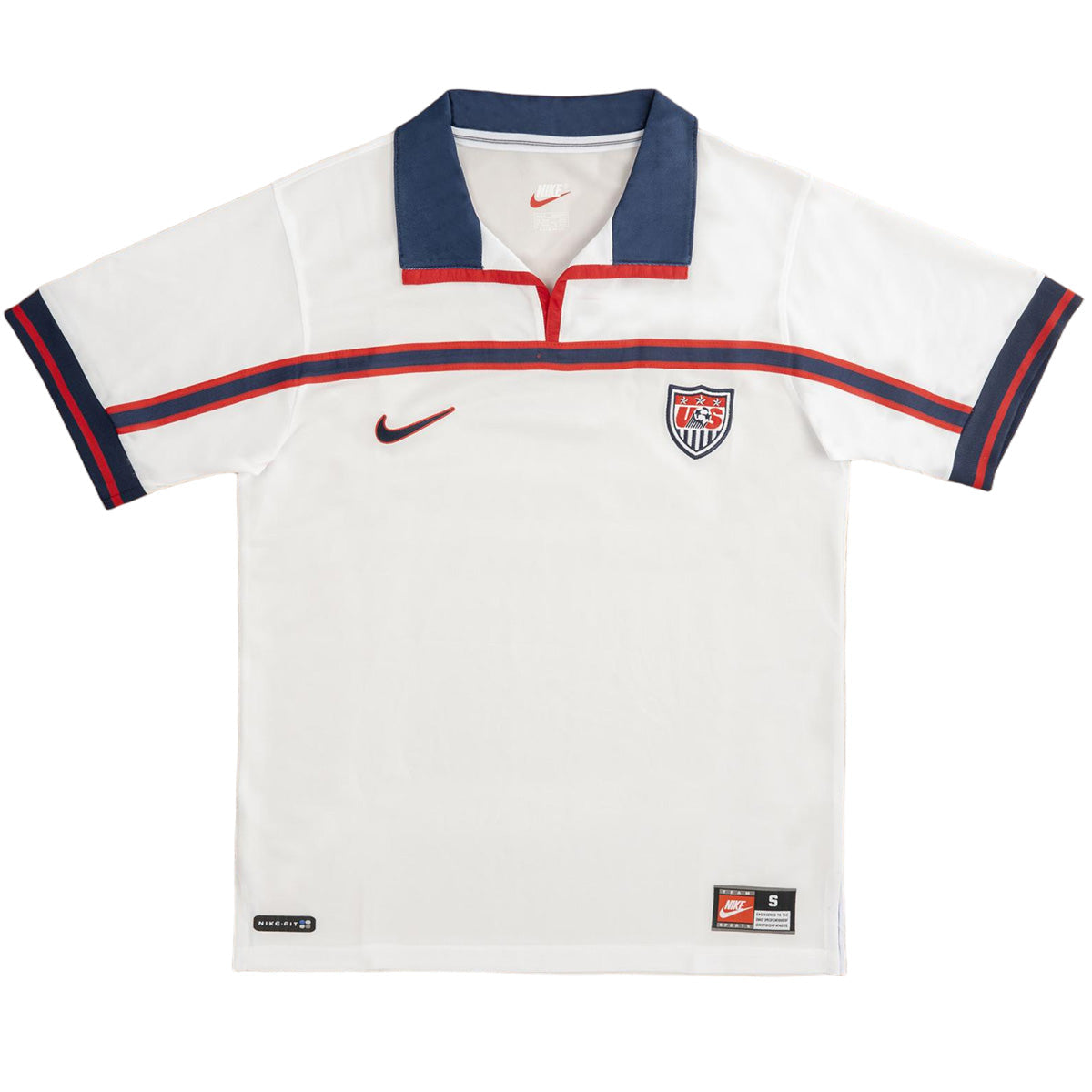 Retro fotballdrakt USA hjemme-VM 1998
