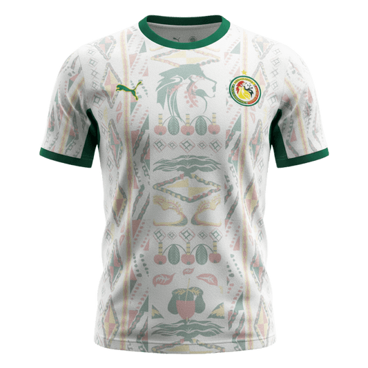 Senegal fotballdrakter hjemmeskjorte-VM 2026