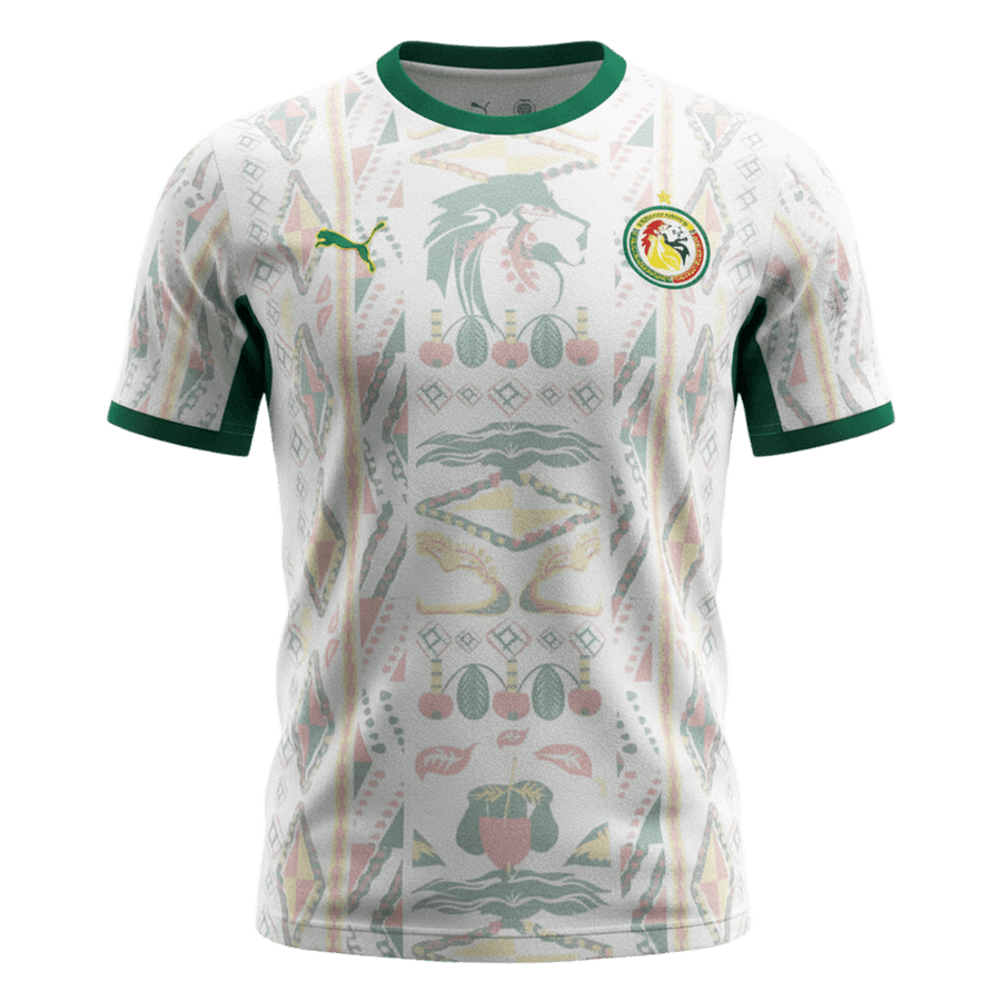 Senegal fotballdrakter hjemmeskjorte-VM 2026
