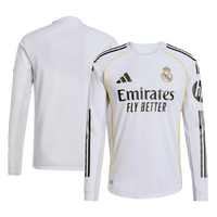 Real Madrid pitkähihainen kotijalkapallopaita 2025/26
