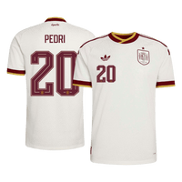 PEDRI #20 Spania Bortespillerversjon Jersey World Cup 2026