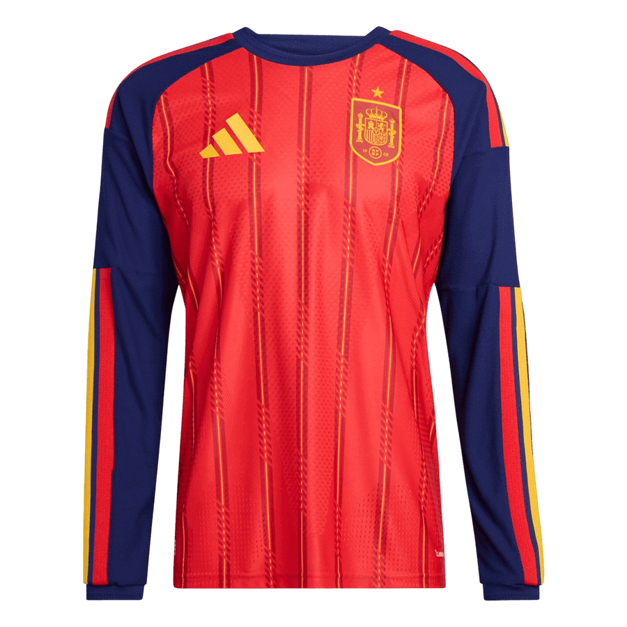 Spania Hjemme langermet spillerversjon VM 2026