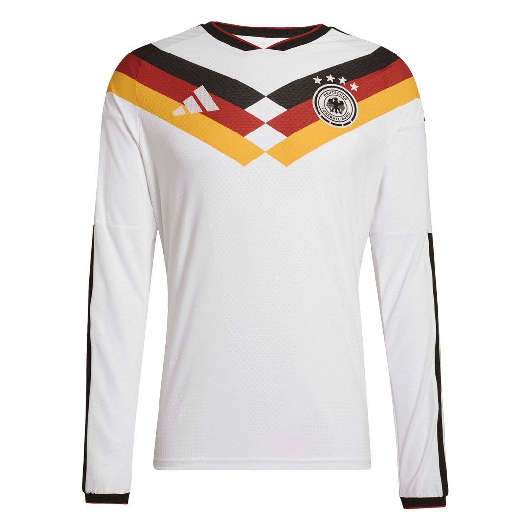 Tyskland Hjemme langermet spillerversjon Jersey World Cup 2026