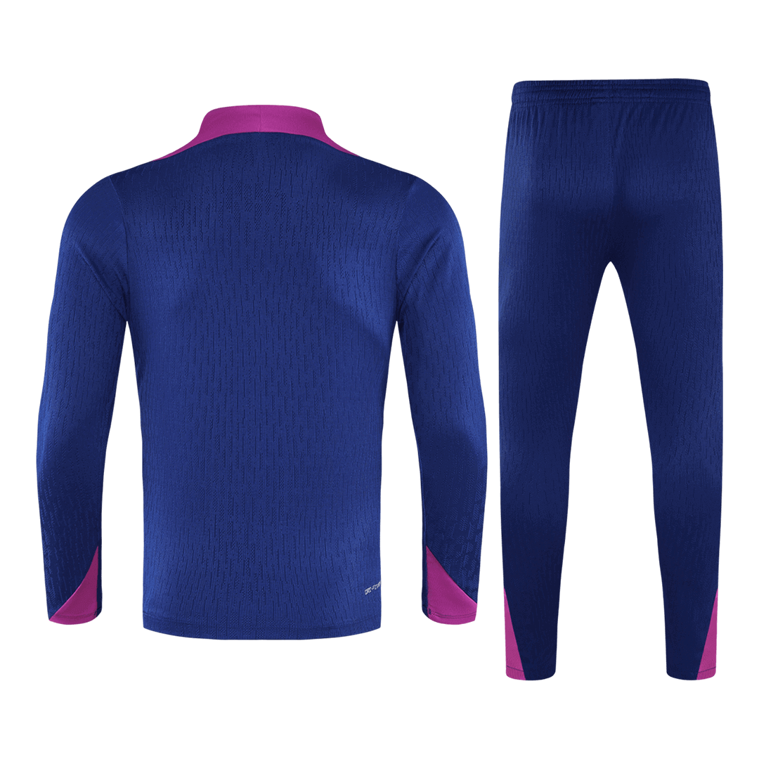 Barcelona 1/4 Zip Treningsdrakt 2025/26 Navy