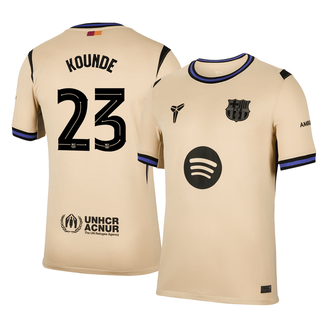 KOUNDE #23 Barcelona Bortefotballdrakt 2025/26 -UCL
