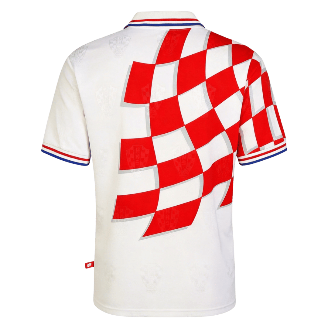 Retro fotballdrakt Kroatia hjemme-VM 1998