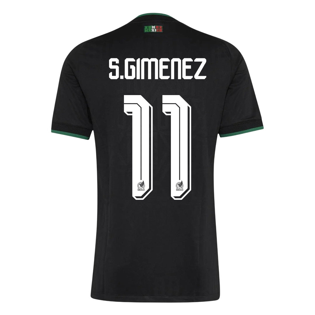 S.GIMENEZ #11 Mexico Third Away Player Versjon Jersey World Cup 2026