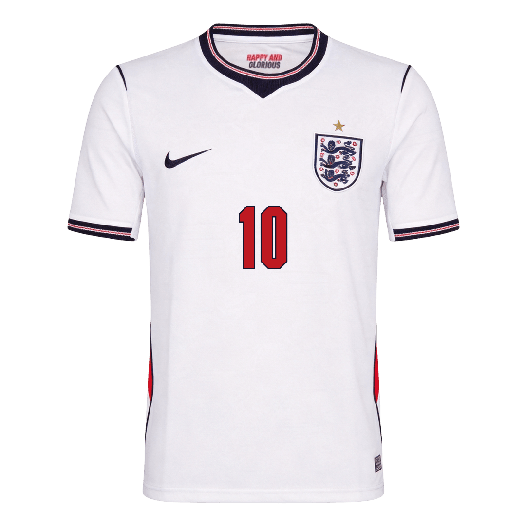 BELLINGHAM #10 England Hjemmefotballdrakt World Cup 2026