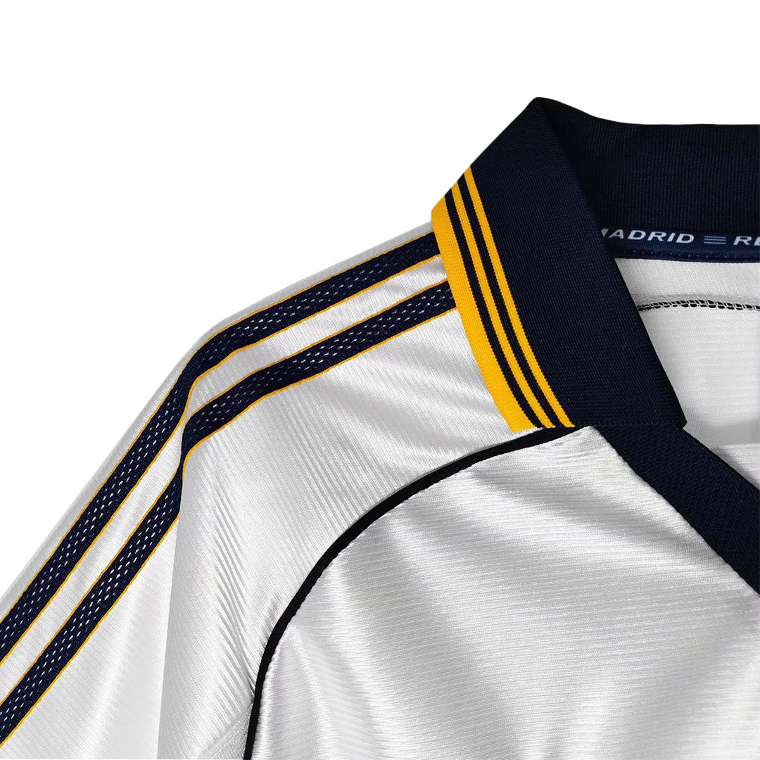 Retro fotballdrakt Real Madrid Hjemme 1999/00