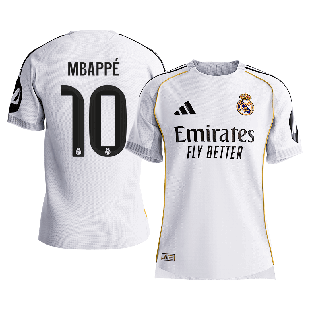 MBAPPé #10 Real Madrid Kotipaita Authentic 2025/26